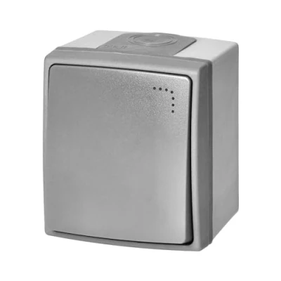 Immagine di Miratic Pulsante Campanello da Esterno Interruttore Impermeabile per Grigio Grafite Robusto e Durevole IP55 (con retroilluminazione)