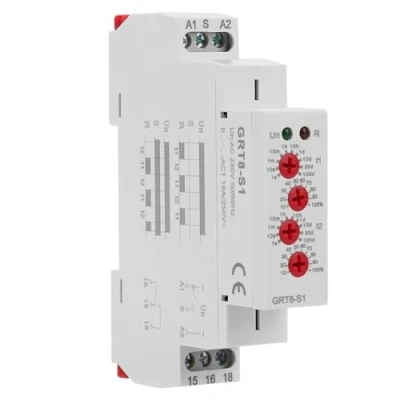 Immagine di DEWIN Asimmetrica Cycle Timer, GRT8 S1 230V Timer Ciclo Asimmetrico Relè Temporizzatore Relay Mini ON/OFF Ripeti Tempo di del AC