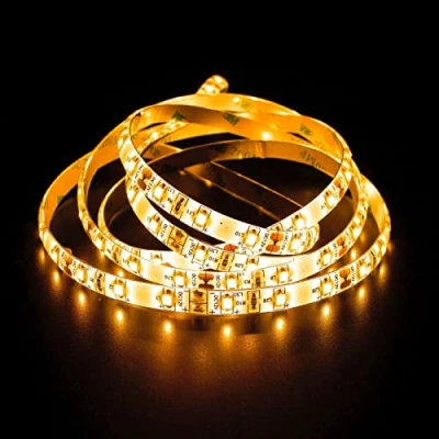Immagine di Lumonic LED Strip 5m Giallo Bar 12V IP65 300LEDs 60 LED/m SMD2835 I Striscia 500cm, Banda LED, Tronco
