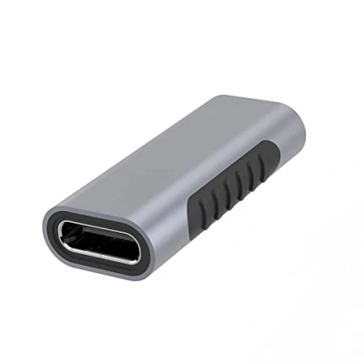 Immagine di PremiumCord Adattatore da USB C a femmina femmina, super velocità, 5 Gbps, in alluminio, grigio siderale