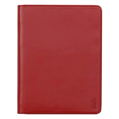 Immagine di RHODIA 168122C Cartella con zip Rhodiarama papavero per Blocchi e Quaderni A4 o A4+ Dimensione chiuso 25,5x34 cm Tasca Tablet Simil Cuoio Premium