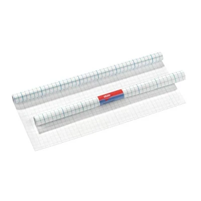 Immagine di Herlitz 5161104 Pellicola autoadesiva per libri, 40 x 100 cm, trasparente
