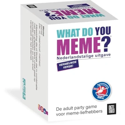 Immagine di Megableu 678986 What Do You Meme gioco di carte Il feste Versione in lingua olandese per 18 anni e oltre
