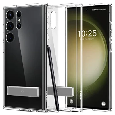 Immagine di Spigen Cover Ultra Hybrid S Compatibile con Samsung Galaxy S23 Trasparente