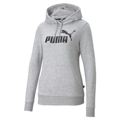 Immagine di Puma Felpa con cappuccio, Donna, Taglia: Large, Light gray heather