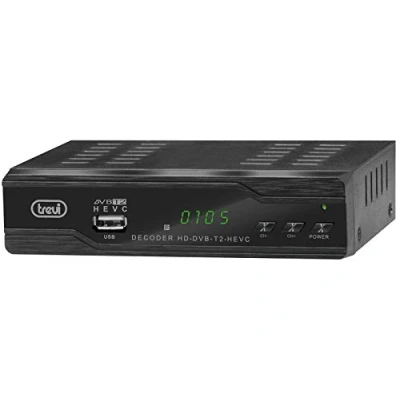 Immagine di Trevi HE 3388 TT Decoder Digitale Terrestre HD DVBT/T2/HEVC, Codec H.265