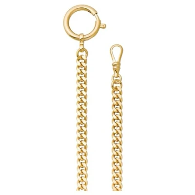 Immagine di REGENT orologio da tasca, catena per tasca con moschettone e anello a molla in diverse varianti, P 42 Oro 6 mm