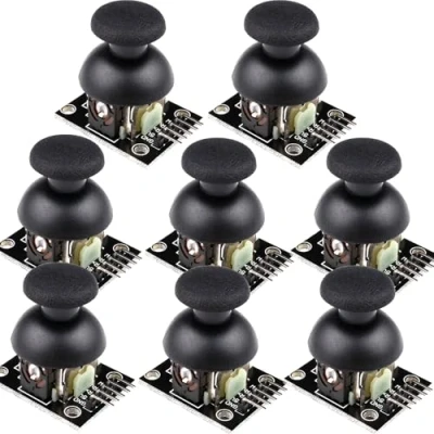 Immagine di 8 moduli Joystick KY 023 compatibili con Arduino, gioco rocker sensore, asse XY per Arduino