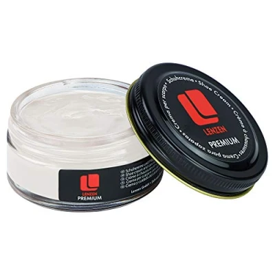 Immagine di Lenzen Premium Crema per Scarpe in Pelle (Argento)