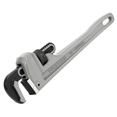 Immagine di DURATECH chiave per tubi, in alluminio resistente, diritta 350 mm, idraulica regolabile