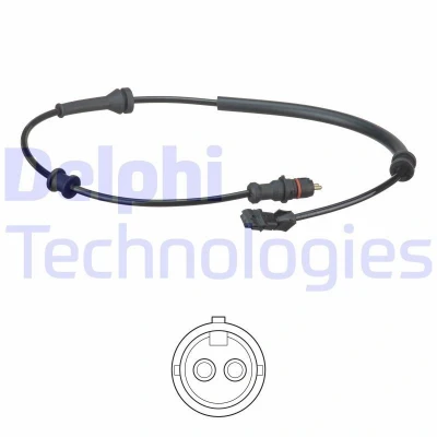 Immagine di DELPHI SS20588 Sensore ABS attivo 650 RENAULT: LAGUNA 2