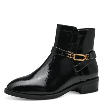 Immagine di Tamaris Tronchetti, Donna, Taglia: 40, Black patent Sintetico