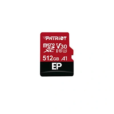 Immagine di Patriot memory PEF512GEP31MCX 512 GB EP V30 A1 per micro SD card SDXC telefoni e tablet Android/4 K Video recording