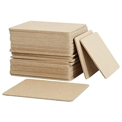 Immagine di Sottobicchiere, dimensioni 10 x cm, spessore 3 mm, MDF, 50 pezzi