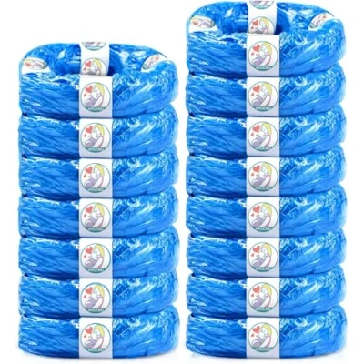Immagine di 15 Pezzi Ricarica Mangiapannolini, Ricariche Mangiapannolini Antiodore Addensata, Sacchetti Compatibile con Tommee Tippee, Twist &amp; Click, LitterLocker Maialino Foppapedretti Angelcare
