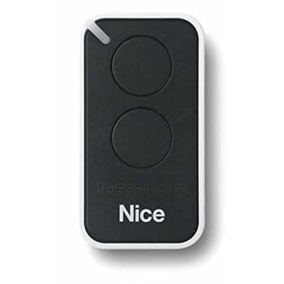 Immagine di Nice Era Inti telecomando originale 2 tasti 433,92 Mhz rolling code sostituisce radiocomando Very VR ONE ON1 ON2 e FLOR FLO2R S FLO1R apricancello (verde)