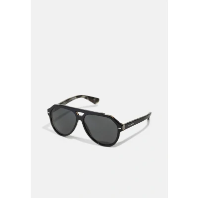 Immagine di Dolce&amp;Gabbana Unisex Occhiali da sole, Taglia: 60, Black/grey havana