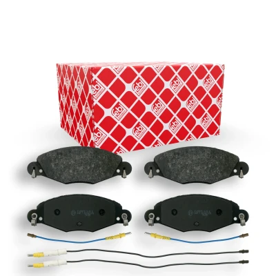 Immagine di FEBI BILSTEIN 16419 Kit pastiglie freno Assale anteriore Con contatto segnalazione usura CITROËN: C5 I Station Wagon, Hatchback
