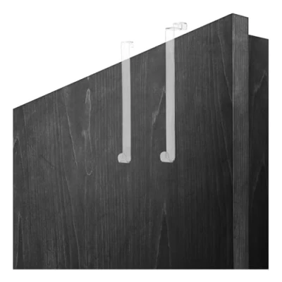 Immagine di com four® 2X Ganci per Porta in plastica Robusta da 26,5 cm e 28 ghirlande Decorazioni Porte di Appartamenti all&#039;Interno all&#039;Esterno