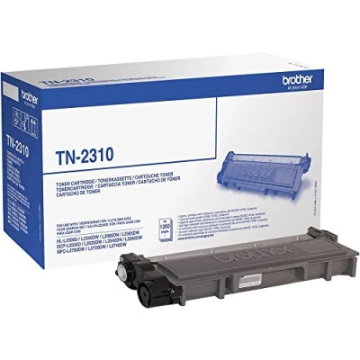 Immagine di Brother TN2310 Toner Originale, Capacità Standard, fino a 1200 Pagine, per Stampanti MFCL2700DW/ MFCL2700DN/ MFCL2720DW/ MFCL2740DW/ DCPL2500D/ HLL2300D/ HLL2340DW/ HLL2360DN/ HLL2365DW, Colore Nero