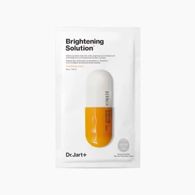 Immagine di Dr. Jart+ Brightening Solution Sheet Mask Maschera viso coreana, 5 pezzi