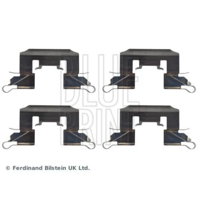 Immagine di BLUE PRINT ADBP480006 Kit accessori, Pastiglia freno Assale anteriore FORD: FIESTA 6, DAIHATSU: Sirion II, MAZDA: 2 Hatchback