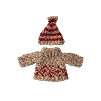 Immagine di Maglione e Berretto Mouse Mum &amp; Dad Maileg
