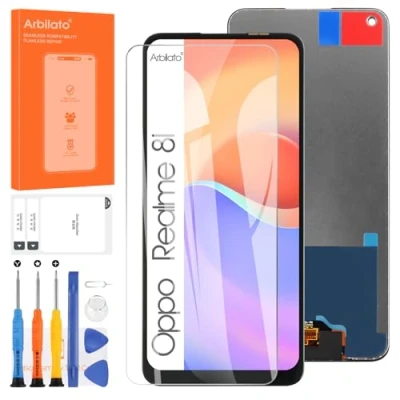 Immagine di Arbilato Schermo LCD per Oppo Realme 8i / 9i A96 4G Touch Screen Sostituzione Digitalizzatore Full Assembly Kit RMX3151 RMX3491 CPH2333