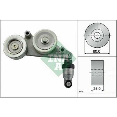 Immagine di INA 534 0415 10 Smorzatore vibrazioni, Cinghia Poly V