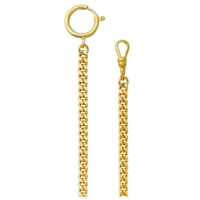 Immagine di REGENT orologio da tasca, catena per tasca con moschettone e anello a molla in diverse varianti, P 44 Oro 5 mm