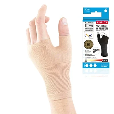 Immagine di Neo G, modello Airflow, supporto per il polso di grado medico, traspirante, design sottile