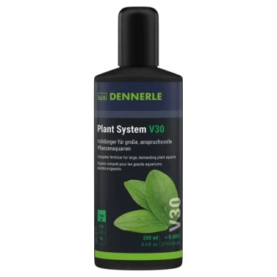 Immagine di Dennerle Plant System V30, 250 ml Fertilizzante Completo per acquari di Piante Grandi e esigenti