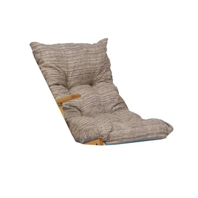 Immagine di LIBEROSHOPPING.eu LA TUA CASA IN UN CLICK Cuscino Imbottito di Ricambio per Poltrona Sedia Sdraio Harmony Relax, 105x55x14cm (Tortora)