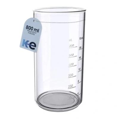 Immagine di Anakel Home Contenitore Frullatore ad Immersione 600ml Per misurare Quantità Misurino Graduato Plastica