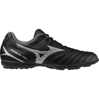 Immagine di Mizuno Monarcida NEO III Select AS Scarpe da calcetto con tacchetti, Uomo, Taglia: 43, Black/silver Sintetico