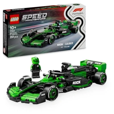 Immagine di LEGO Speed Champions Auto da Corsa KICK Sauber F1 Team C44 Macchina Giocattolo Collezione con Minifigure di Formula 1 Modello per Bambini 10 Anni e Adulti Fan dell&#039;Automobilismo 77247