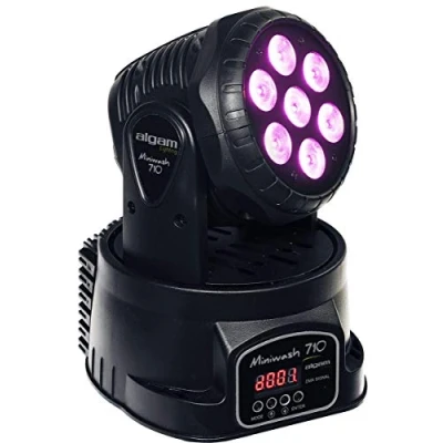 Immagine di ALGAM LIGHTING MINIWASH710 Lira Wash LEDs 7 x 10W RGBW 180 230 mm IP20