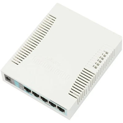 Immagine di Disabled Do not use Mikrotik RB260GS Gigabit Ethernet (10/100/1000) Power Over (Poe) White Network Switch switches (Gigabit (10/100/1000), (Poe))