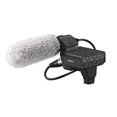 Immagine di Sony XLRK3M.SYU Set Adattatore XLR K3M con Box e Microfono Direzionale, Adatto per ILCE 7RM4