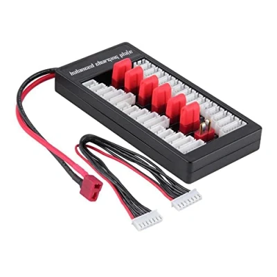 Immagine di WANGCL Scheda di Ricarica parallela RC T Adattatore per Spina espansione del Caricatore a Compatibile con batterie LiPo 2 6S