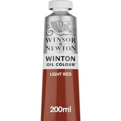 Immagine di Winsor &amp; Newton Winton 1437362 Colore ad olio, 200 ml, colore: Rosso chiaro