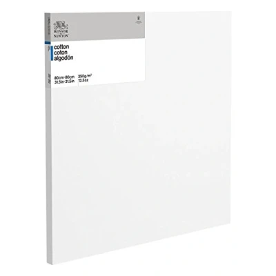 Immagine di Winsor &amp; Newton Telaio Classic 3 Moduli innescato 350 G/M², Barra Spessore 19 mm, Cotone, Bianco, 80 x cm