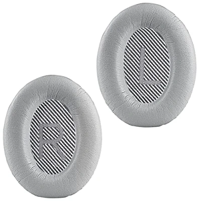 Immagine di Quietcomfort 35 cuscinetti auricolari di ricambio cuffie kit compatibili con Bluetooth wireless Bose ii. (argento)
