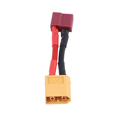 Immagine di Drfeify Caricabatterie ESC per Batteria RC Decina Tipo T Plug Femmina a XT60 Connettore Maschio Cavo Adattatore Accessorio