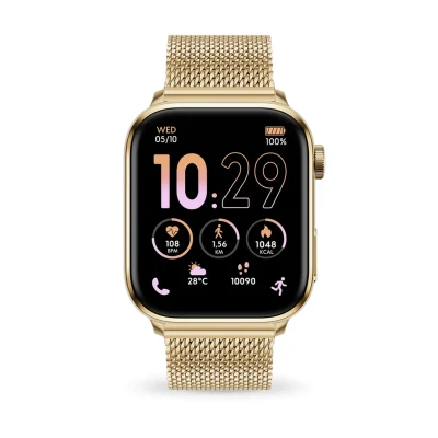 Immagine di Ice Watch Milanese Amoled Smartwatch, Taglia: One Size, Goldcoloured