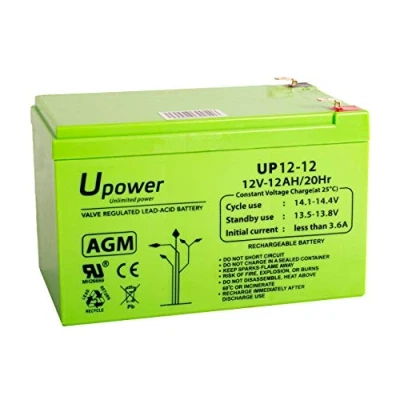 Immagine di Master U Power Batteria piombo Agm 12Ah 12V