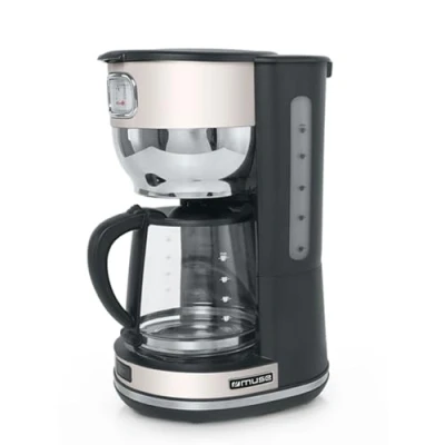 Immagine di Muse MS 220 SC Macchina per il caffè Beige, Nero Capacità tazze=10 Caraffa in vetro, Funzione mantenimento calore