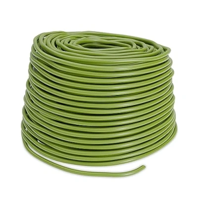 Immagine di Relaxdays Tubo per Legare Le Piante, Corda di Legatura in Gomma Cava, Fiori, Cespugli, Alberi, 50 m x 3 mm, Verde