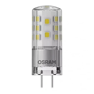 Immagine di OSRAM 4058075607255 LED (monocolore) ERP F (A G) GY6.35 Forma di batteria 4.5 W = 40 Bianco caldo (Ø x L) 18 mm 50 1 pz.