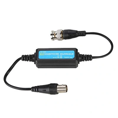 Immagine di VBESTLIFE coassiale Video Ground Loop Isolator balun BNC Maschio a Femmina per CCTV, Supporta HD tvi/Cvi/AHD/CVBS